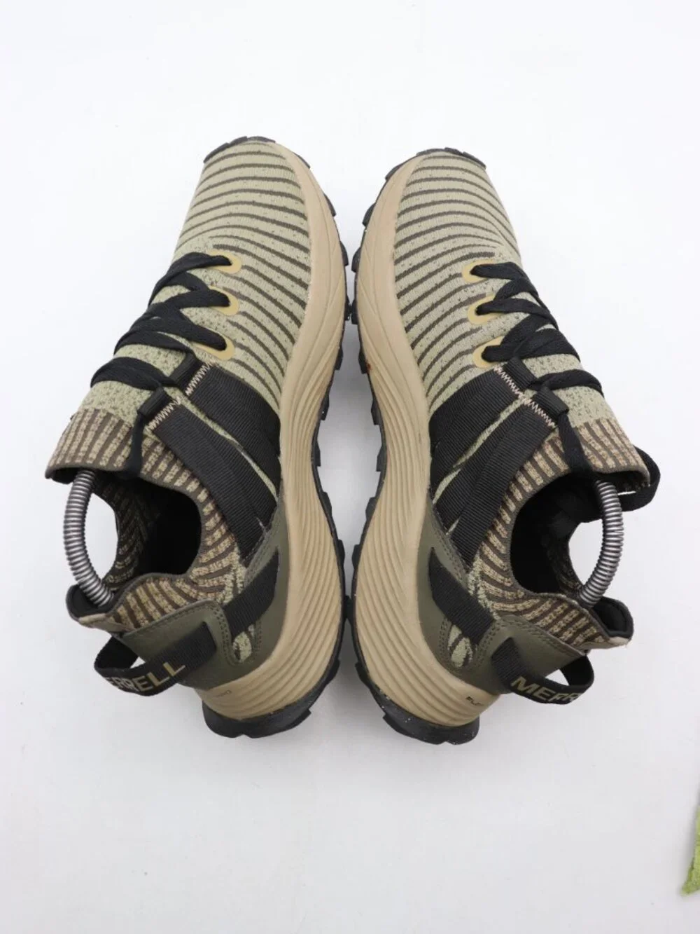 Merrell Embark Sneaker Men's Size 9 W Olive Green Hiking Athletic Shoes J067323